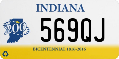 IN license plate 569QJ