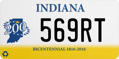 IN license plate 569RT