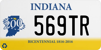 IN license plate 569TR