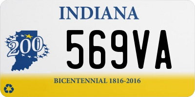 IN license plate 569VA