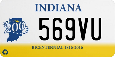 IN license plate 569VU