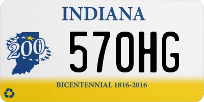 IN license plate 570HG