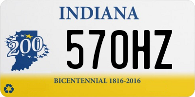 IN license plate 570HZ