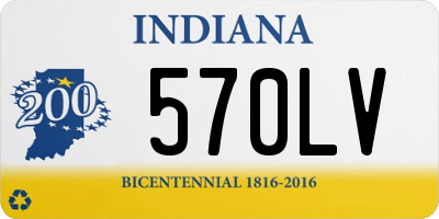 IN license plate 570LV