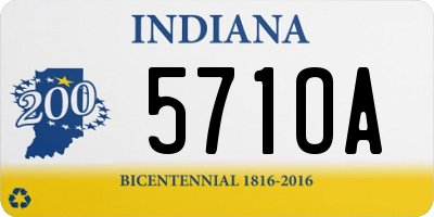 IN license plate 571OA