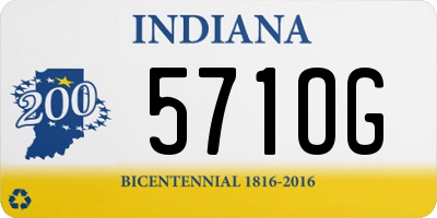 IN license plate 571OG