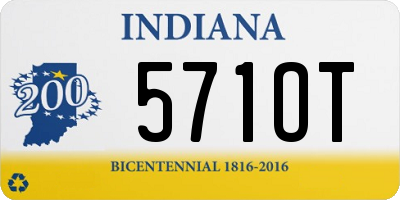 IN license plate 571OT