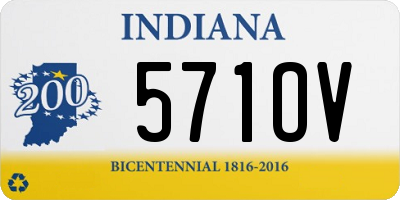 IN license plate 571OV