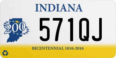 IN license plate 571QJ