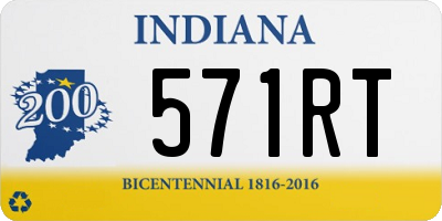 IN license plate 571RT