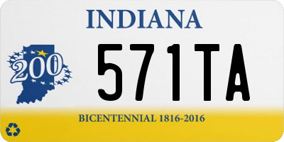 IN license plate 571TA