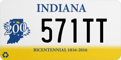 IN license plate 571TT