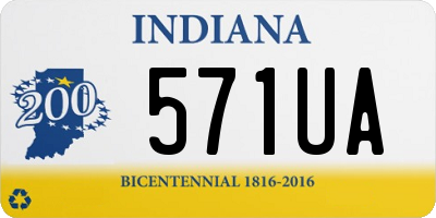 IN license plate 571UA