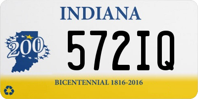 IN license plate 572IQ