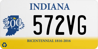 IN license plate 572VG