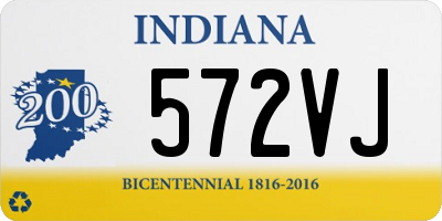 IN license plate 572VJ