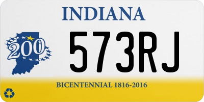 IN license plate 573RJ