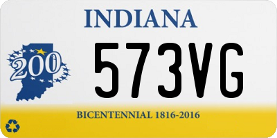 IN license plate 573VG