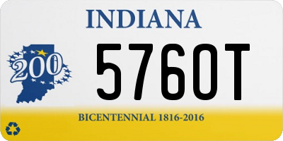 IN license plate 576OT