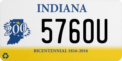 IN license plate 576OU