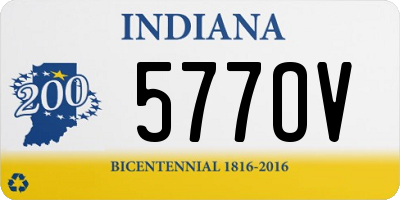 IN license plate 577OV