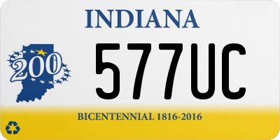 IN license plate 577UC