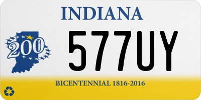 IN license plate 577UY