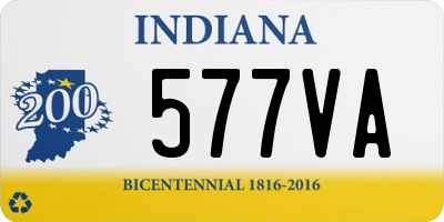 IN license plate 577VA