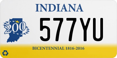 IN license plate 577YU