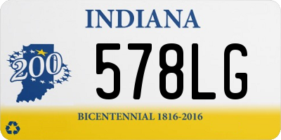 IN license plate 578LG