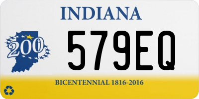 IN license plate 579EQ