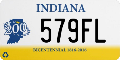 IN license plate 579FL