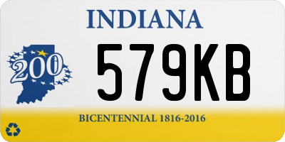 IN license plate 579KB