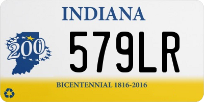 IN license plate 579LR