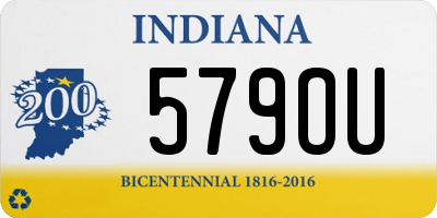 IN license plate 579OU