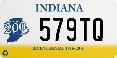 IN license plate 579TQ