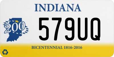 IN license plate 579UQ