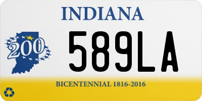 IN license plate 589LA