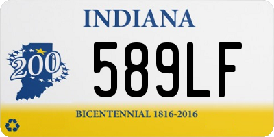 IN license plate 589LF