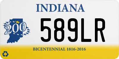 IN license plate 589LR