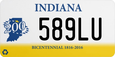 IN license plate 589LU