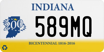 IN license plate 589MQ