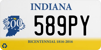 IN license plate 589PY