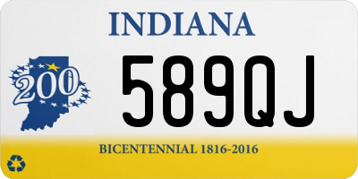 IN license plate 589QJ