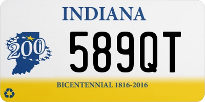 IN license plate 589QT