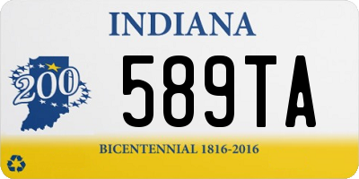 IN license plate 589TA