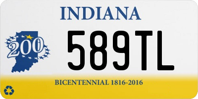 IN license plate 589TL