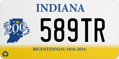 IN license plate 589TR