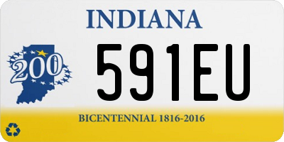 IN license plate 591EU