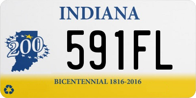 IN license plate 591FL